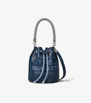 Genți de damă Marc Jacobs din piele, bleumarin