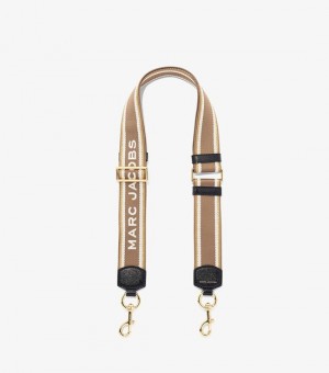  Marc Jacobs Logo Curea Curea Geanta Femei Accesorii Bej / Negru