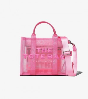  Genți tote pentru femei Marc Jacobs Mesh Medium, roz